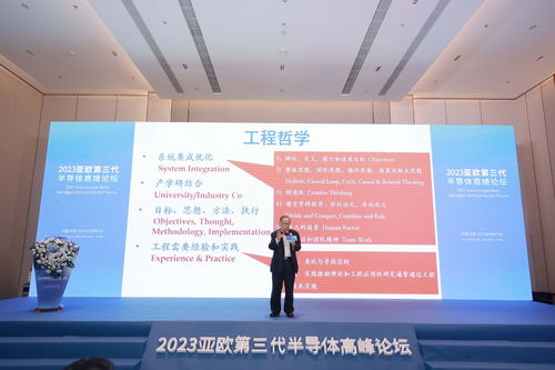 2023亚欧第三代半导体高峰论坛在深圳隆重举行